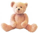 Funky Bear Mauvy - Personalized Teddy Bear with Hoodie