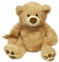 Top PAWS Teddy Bear - Bisque - Large 21 inch Teddy Bear with Hoodie
