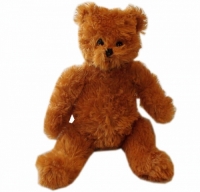 RAGS "Brownie" Teddy Bear with Knitted Top